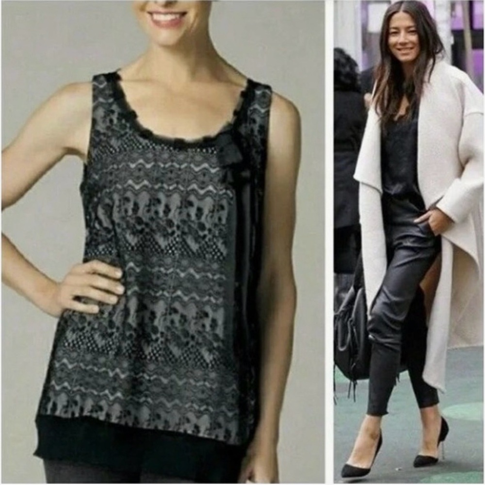 Cabi Lace Sleeveless Fridge Top  (Style 552)